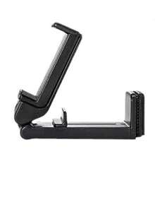 Seka Paul Universal Airplane Phone Holder, Desktop Hands-Free Phone Stand, Supports 360-Degree Rotation, Pocket-Sized, Essential Aviation Travel Accessory, Phone Charm, Airplane Accessory, Summer Camping Gear - Black - View 12