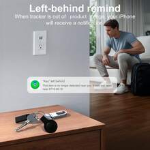 Tag Pelacak Udara Kompatibel dengan Perangkat Apple, 1/2/4 buah (Hanya iOS), Dapat Digunakan untuk Menemukan Kunci, Koper, Hewan Peliharaan, dan Barang Lainnya, Kompatibel Secara Global, Bekerja dengan Aplikasi "Temukan Barang Saya" - ET-Beraneka warna - View 8