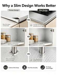 Aluminum Foil Kitchen Sink Stickers, Heat Resistant Oil-Proof Waterproof Wallpaper, Self-Adhesive Liner, Suitable For Drawers, Sinks, Cabinets, Anti-Mold Wall Protection Splash Guard Film - Multicolor - View 2