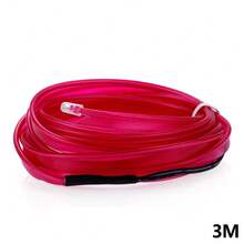 3M Car Interior LED Decorative Light EL Glowing Wire DIY Flexible Atmosphere Light Decoration USB Party Atmosphere Diode Neon Light - Car Ambient Light - View 9