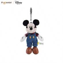 Gantungan Kunci Boneka Kartun Disney Lucu, Mickey Mouse, Goofy, Minnie, Donald Duck, Boneka Lembut, Hiasan Tas, Hadiah Natal, Liontin Ransel, Dekorasi untuk Anak-Anak - MultiWarna - View 30