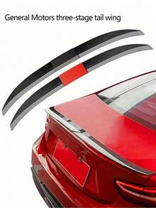 Alerón trasero ajustable de 3 secciones para modificación universal de coche - A - Ver 1