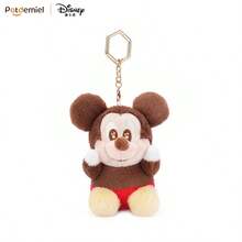 Gantungan Kunci Boneka Kartun Disney Lucu, Mickey Mouse, Goofy, Minnie, Donald Duck, Boneka Lembut, Hiasan Tas, Hadiah Natal, Liontin Ransel, Dekorasi untuk Anak-Anak - MultiWarna - View 19