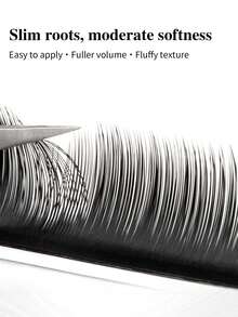 LAKIUU 12 Rows J B C D I Camellia Eyelash Extensions Flower Eyelashes Faux Mink Soft Volume Pre-Made Fan Lashes Japanese And Korean Eyelash - View 7