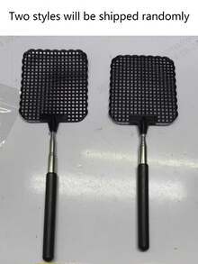 1 buah Pemukul Lalat yang Dapat Ditarik, Penangkap Lalat Buah, Penangkap Nyamuk, Pembunuh Serangga Dalam Ruangan, Pegangan Anti Selip PVC, Permukaan Pemukul Nyamuk PP, Desain Ergonomis, Cocok untuk Lalat Buah, Nyamuk, dan Serangga Umum, Perlengkapan Taman, Kebutuhan Musim Panas - Berbagai gaya - View 9