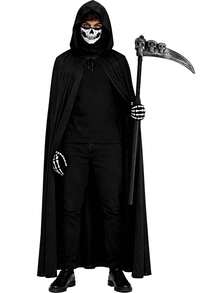 1/4pcs Wizard Vampire Cloak Costume, Halloween Role Play Outfit Props Demon Ghost Costume, Suitable For Men And Women Adults - Multicolor - View 3
