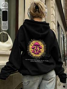 Women Sweatshirts & Hoodies - Black - View 8