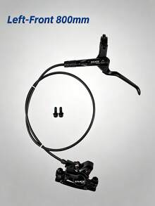 ZRACE MT100 Mountain Bike Hydraulic Brake, MTB Oil Disc Brake Set, Front And Rear Brake - Black - View 3
