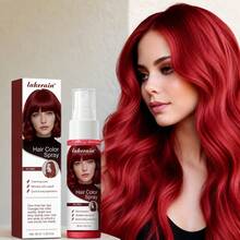 Temporary Hair Color Spray, Hair Dye Spray With Gentle Formula, Instant Hair Coloring & Styling Spray, Quick Hair Makeup, Covers Gray Hair, Creates Different Natural Color Effect, Easy To Use, Temporary Hair Dye, Suitable For Parties, Cosplay - Multicolor - View 11