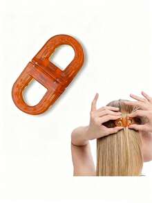 2pcs/Set Women's Magnetic Hair Clips, Strong Non-Slip Magnetic Styling Hair Clips, Seamless 2-In-1 Design, Easily Create Daily Hairstyles, Suitable For All Hair Types, Smart Magnetic Improved Hair Clips - A - View 16