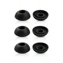 For QC Earbuds II / Ultra / Sport XDcase 3 Pairs Replacement Silicone Ear Tips Kit, S/M/L Size, Cleaning Brush Color Random(Black) - View 3