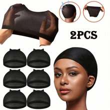 Wig Cap, High Elasticity, Women's Hair Net Wig Cap, Elastic Mesh, Closed Hair Net Wig Cap, Elastic Nylon Wig Cap, Unisex Wig Cap, Suitable For Party, Cosplay, Wig Tools, Hair Accessories, Hair Styling Tools - Multicolor - View 10