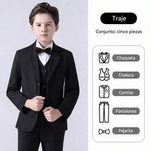 Tween Boys Costumes - Black - View 3
