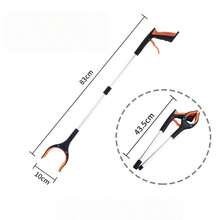 1pc 360° Rotating Claw Trash Picker, Professional Extended Reach Grabber, Foldable Magnetic Gripping Tool - Durable Claws, Suitable For Elderly, Trash And Litter Pickup - Multicolor - View 10