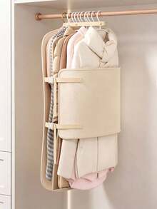 Hanging Clothes Dust-Proof Compression Board, Designed For Down Jackets, Coats And Sweaters, Space-Saving Closet Organizer, Home Essential - Multicolor - View 12
