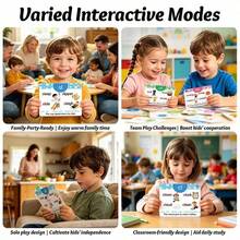 somoving 130 CVC Phonics Flash Cards, Suitable For Kindergarten And Preschool Children, Designed For Educational Purposes And Assisting Learning Common Words - Multicolor - View 6
