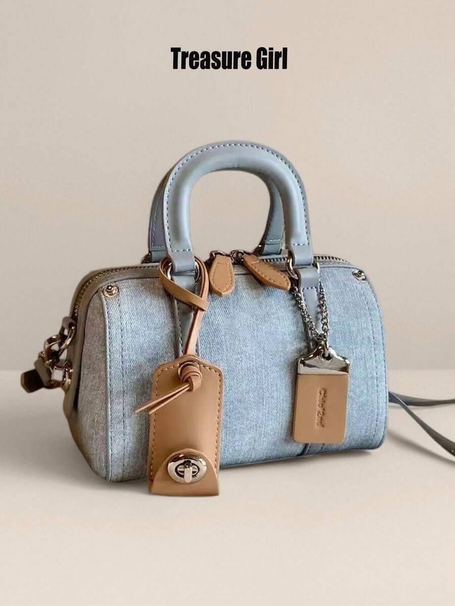 Tas Bantal Wanita 2026 Baru Serbaguna untuk Kantor, Perjalanan Sehari-hari, Tas Bahu, Tas Selempang - Baby Blue - View 1