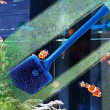 3PCS Aquarium Cleaning Tool Set, Fish Tank Cleaning Brush Set, Home Fish Tank Water Change Cleaning Maintenance Tools - Multicolor - View 3