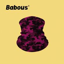 Babous Neck Gaiter Face Mask, Breathable Multi-Functional Neck Warmer Face Cover, Elastic Outdoor Headwear For Cycling, Running, Fishing, Sports Activities For Men & Women - Multicolor - View 8