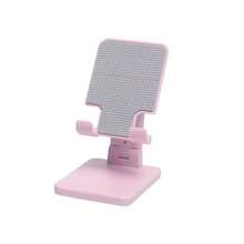 1pc Multi-Function Phone Stand, Suitable For Desk, Bedside, Foldable & Portable, Used For Watching TV, Tablet, Live Streaming, Height Adjustable, Foldable Portable Stand, Phone Holder, Smartphone Accessory, Black, White, Pink, Green Phone Stand - Compatible With Apple/Android Phones, Adjustable Foldable Desktop Stand, Suitable For Back To School Season, Birthday Gift, Students, Live Streaming Equipment - Multicolor - View 8