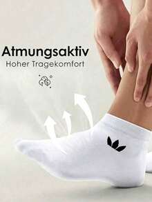 20 Pairs Men's Black & White Solid Color Boat Socks, Sweat-Absorbent Breathable Invisible Socks, Couple Socks, Unisex, Suitable For Daily Wear, Sports, Travel, Home, All Seasons, Available In 1 Pair/10 Pairs/20 Pairs - Black and White - View 3