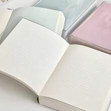 1pc Candy Color Thick Diary Notebook, 400 Pages Large Capacity Student Aesthetic Journal, Office, Diary, Planner, Notes, Travel, Sketching And Stationery - Diary Notebook - View 8