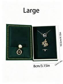 1pc Creative Book-Shaped Jewelry Box, Luxury Magnetic Flip Cover Mini Ring Box, Cute Compact Jewelry Gift Box, Portable Vintage Book Jewelry Storage Box, Suitable For Valentine's Day, Wedding Anniversary, Engagement, Vanity Decor - Multicolor - View 11