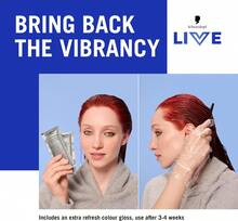 Schwarzkopf LIVE Intense Colour Long-Lasting Permanent Hair Dye (035 Real Red) - 035 Real Red - View 4