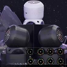 Starry Sky Atmosphere LED Projection With RGB Colors For Bedroom & Indoor Use, Party Gift, No Battery Required, Plug‑In Powered Via Included Cable,Christmas - Holiday - View 6
