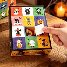 Halloween DIY Gift Box - Empty Surprise Gift Box, Used For Halloween Party Gift Packaging, Hand-Assembled Set, Suitable As Party Favor Gift Box Packaging For Wife, Friends And Mother - Multicolor - View 2