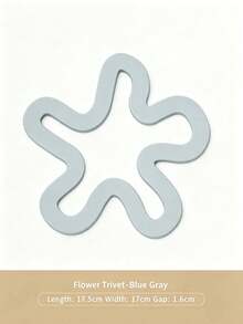 1pc Modern Style Silicone Hollow Flower-Shaped Heat-Resistant Mat, Stackable With Metal Storage Rack, Non-Slip Table Mat Pot Holder, Suitable For Home Kitchen, Dining Table, Family Dinner, Holiday Party, All Seasons - View 16