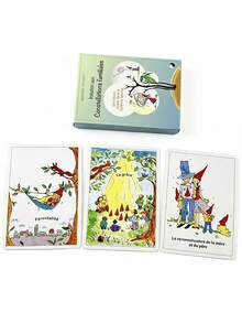 1 BoxFamily Constellations Oracle ,35 Cards,French Self-Healing Deck,Explore Family Relationships And Inner Emotional Connections - Multicolor - View 4