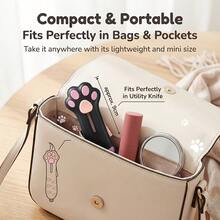 Cute Cat Paw Retractable Utility Knife, Mini Portable Cartoon Box Cutter, Perfect For Opening Packages, Cutting Letters, DIY Crafts - Beautiful Kawaii Style Paper Knife With Lanyard Hole, Suitable For Office, Home And School Small Tool, Great Gift For Family And Friends - Multiple Styles - View 4