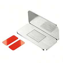 1/2 Set No-Drill Stainless Steel Cabinet Magnetic Catch, Ultra-Thin Strong Magnetic Drawer Invisible Door Magnet, Wardrobe Sliding Door Magnetic Latch - A - View 15