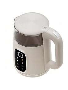 CAMRY Glass Electric Kettle With Temperature Control & LED Display, Smart Kettle - 1.7L, 40-100C Range, Touch Panel - EU E Type Plug(220-240V) - View 6