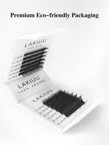 LAKIUU 12 Rows J B C D I Camellia Eyelash Extensions Flower Eyelashes Faux Mink Soft Volume Pre-Made Fan Lashes Japanese And Korean Eyelash - View 8