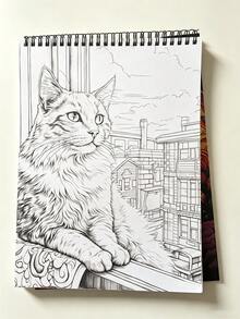 Adult Coloring Book, Theme: Mutant Plants, Includes 32 Pages Of Upgraded Thick Paper, Size: 8.2 X 11.2 Inches. It Features Clear Patterns That Help Reduce Stress And Improve Mood. The Exquisite Design And Easy-To-Understand Illustrations Make It A - C - View 12