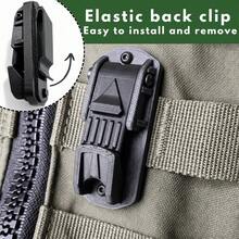 3D Printed Tactical MOLLE Keychain Quick Release Safety Lock Key Clip Backpack Waist Belt Webbing Hook Heavy Duty EDC Daily Carry Key Organizer Anti-Loss Pendant Low Profile Compact Outdoor Hiking Camping Men's Gear Accessory - Multicolor - View 2
