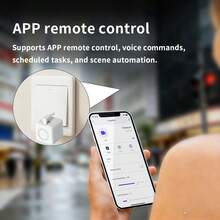 RSH 2pcs Rechargeable ZigBee Smart Robot Button Pusher, Supports Tuya Smart Life App Scheduled Automation, Compatible With Alexa Voice Assistant, RGB Light Touch Sensor, 8 Months Long Standby, Wireless Button Switch Pusher - View 5