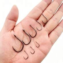 20/50/310pcs Barbed Fish Hooks With Plastic Box Set, Suitable For Saltwater And Freshwater Fishing - Tube Hook - View 4