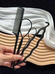 2PCS/Set Hair Styling Pin Tool, Ponytail Maker And Braid Styling Fixing Hairpin, Multi-Function Hair Accessory, For Daily Hair Styling And Travel Use - Multicolor - View 3