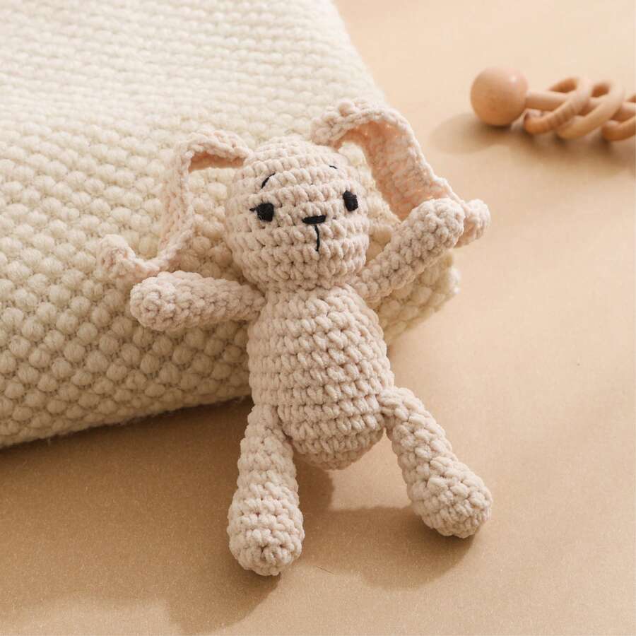 Mainan Kerincingan Rajutan Buatan Tangan, Mainan Rajutan Interaktif untuk Bayi, Lonceng Terintegrasi, Desain 3D yang Lucu, Detail yang Kaya, Menarik Perhatian Bayi, Mengembangkan Pendengaran Bayi, Hadiah untuk Acara Baby Shower, Hadiah untuk Ibu Baru, Hadiah Natal, Hadiah Paskah, Hadiah Kenang-kenangan Bayi Baru Lahir - MultiWarna - View 1