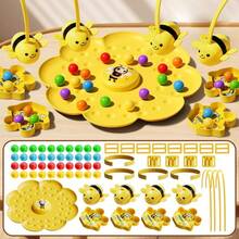 Bee Honey Collecting Toy, Multi-Player Interactive Fishing Toy, Desktop Game Toy, Multi-Player Competitive Game Party Toy, English Colorful Box Packaging Suitable For Gifts, Suitable For Teens 14 Years And Above - Multicolor - View 11