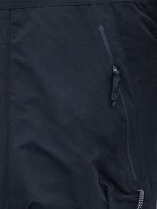 1 buah Jaket Pria Hitam Berkerudung dengan Tali Serut, Lengan Panjang, Desain Saku Resleting, Gaya Sporty Minimalis, Dapat Dicuci dengan Mesin, Cocok untuk Jalan-jalan di Kota, Pinggiran Kota, dan Perjalanan Harian - Hitam - View 10