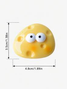 10pcs DIY Cheese Hole Shoe Resin Charms, New Cute Sweet Style, Random Assortment, Matching Accessories - Multicolor - View 5