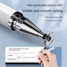 3-In-1 Touchscreen Stylus Pen, High Precision High Sensitivity, Compatible With All Tablets, Compatible With All Phones, Compatible With All Touchscreens, Black/White 2 Colors, Gift For Friends, No Battery Required - Multicolor - View 5