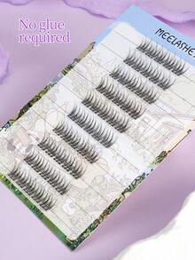 Glue-Free Self-Adhesive Fairy Fur Natural Style Eyelashes, Creates Clear Natural Look, Not Exaggerated, Suitable For Daily Commute And Light Makeup - View 2