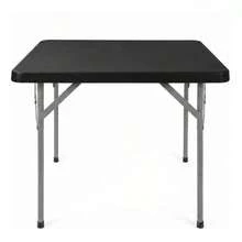 Outdoor Dining Tables - Black - View 8