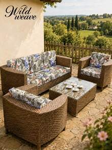 1pc Tropical Rainforest Leaf Print Milk Silk Sofa Cover, High Elasticity Dust-Proof Removable Washable All-Season Sofa Slipcover, Suitable For Patio, Garden, Poolside And Multiple Occasions, Single Piece Sold Not Set Sofa Protector - Multicolor - View 2