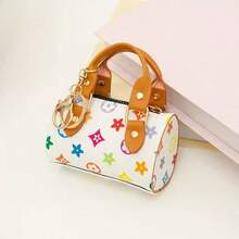 Gantungan Kunci Tempat Lipstik Mini Baru, Dompet Koin Kecil, Aksesori Tas - MultiWarna - View 8